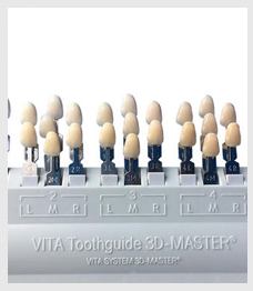 vita比色与美容冠制作